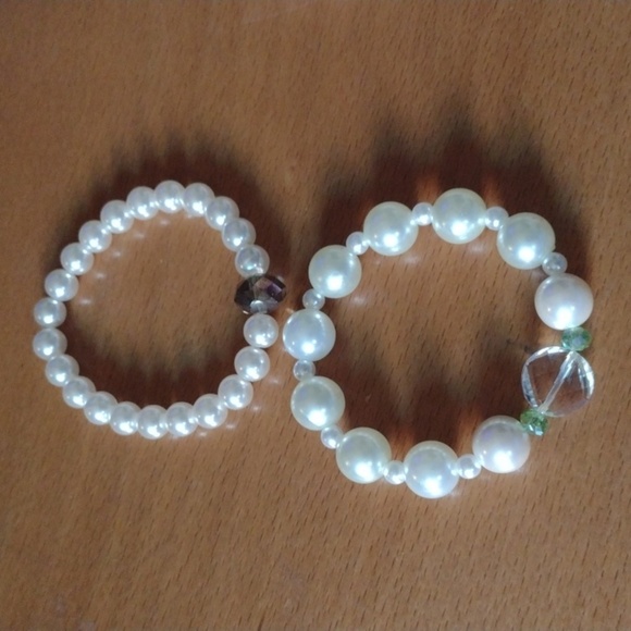 Handmade Gem Bracelet Lot - Picture 2 of 3